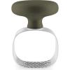 202587 lis na cesnek green tool 9 cm zelena nerezova ocel plast eva solo