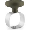 202587 7 lis na cesnek green tool 9 cm zelena nerezova ocel plast eva solo