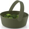 GREEN TOOL mikrohullámú párolóedény 2 l, zöld, üveg/műanyag, Eva Trio