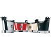 Kenyérpirító VOLO 32 cm, ezüst, rozsdamentes acél, Bugatti