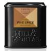 Bio fűszerkeverékek FIVE SPICE 50 g, Mill & Mortar