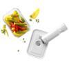 Élelmiszer-vákuumtartály FRESH & SAVE M 900 ml, fehér, üveg, Zwilling