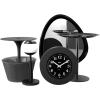 LED asztali lámpa AR04 47 cm, fekete, Alessi