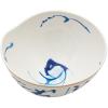 Étkező tál DIESEL CLASSICS ON ACID KOI 18 cm, fehér/kék, porcelán, Seletti