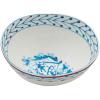 Tál DIESEL CLASSICS ON ACID FIORI 12 cm, fehér/kék, porcelán, Seletti