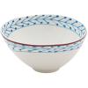 Tál DIESEL CLASSICS ON ACID FIORI 12 cm, fehér/kék, porcelán, Seletti