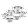 Edénykészlet ORIGINAL PROFI, szett 6, ezüst, rozsdamentes acél, Fissler