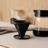 NOHR 1,2 literes, fekete, üvegből készült tálalókancsó, Stelton