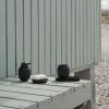 Szappantartó FJORD 11 cm, fekete, kőedény, Stelton