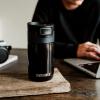 Thermos bögre ETNA 300 ml, koromfekete, rozsdamentes acél, Kambukka