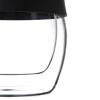 Utazási bögre MINIMA 450 ml, fekete, üveg, Viva Scandinavia