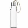 Ivópalack 500 ml, gyöngyház bézs szíj, műanyag, Eva Trio