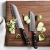 Santoku kés 17 cm  ovális barázdákkal, klasszikus, Wüsthof