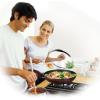 Üveg fedél 28097612 26 cm, üveg, Tefal