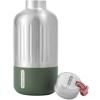 Vizes palack EXPLORER 650 ml, olíva, rozsdamentes acél, Black+Blum