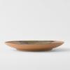 Lapostányér WABI SABI 25 cm, barna, kerámia, MIJ