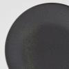 Lapostányér BB BLACK 28 cm, fekete, kerámia, MIJ