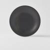 Lapostányér BB BLACK 28 cm, fekete, kerámia, MIJ