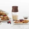 Palacsinta shaker 500 ml, barna, műanyag, Lékué
