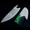 Güde THE KNIFE JADE DAMASCUS szakács kés, 26 cm, zöld