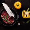 Güde ALPHA POM santoku kés, 18 cm, fekete