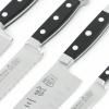 Güde ALPHA POM santoku kés, 18 cm, fekete