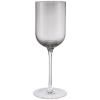 Blomus FUUMI fehérboros pohár, 310 ml, 4 db-os szett, füst, üveg