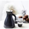 Espresso termopoharak 80 ml 2 darabos készlet, karbon Fekete Eva Trio