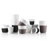 Espresso termopoharak 80 ml 2 darabos készlet, karbon Fekete Eva Trio