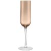 Blomus FUUMI pezsgőspohár, 220 ml, 4 db-os szett, kávé, üveg