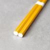 Evőpálcikák 22,5 cm, arany / fehér, bambusz, MIJ