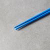 Evőpálcikák 22,5 cm, királyi kék / fehér, bambusz, MIJ
