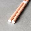 Evőpálcikák 22,5 cm, sárgabarack / fehér, bambusz, MIJ