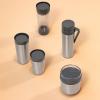 Brabantia MAKE & TAKE thermo bögre, 200 ml, sötétszürke, acél