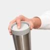 Brabantia MAKE & TAKE thermo bögre, 360 ml, világosszürke, acél