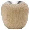 Stelton ORA mécsestartó, 6,5 cm, barna, bükkfa