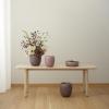 Stelton ORA váza, 18 cm, poros rózsaszín, rozsdamentes acél