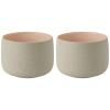 Stelton EMMA csésze, 150 ml, 2 db-os szett, rózsaszín, kőedény