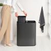 Brabantia BO TOUCH BIN érintős szemeteskosár, 2 x 30 l, szürke, acél