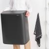 Brabantia BO TOUCH BIN érintős szemeteskosár, 2 x 30 l, szürke, acél