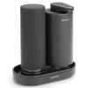 Brabantia SINKSTYLE szappanadagolók, 200 ml, 2 db-os szett, ásványi szürke, acél