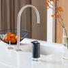 Brabantia SINKSTYLE szappanadagolók, 200 ml, 2 db-os szett, ásványi szürke, acél