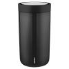 Stelton TO GO CLICK utazóbögre, 200 ml, fekete