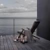 Stelton HURRICANE vacsorai gyertyatartó, 24 cm, fekete, kőedény