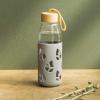 Pebbly PKV-002 vizes palack, 550 ml, szürke, üveg