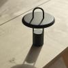 Stelton PIER hordozható asztali lámpa, 25 cm, LED, fekete