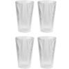 Stelton PILASTRO hosszú italospohár, 4 db-os szett, 350 ml, átlátszó