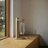 Stelton BRUS szénsavas víz készítő, 42 cm, sárgaréz, rozsdamentes acél