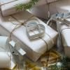 Stelton FIGURA karácsonyi dekoráció, 5 cm, szív, fehér, rozsdamentes acél