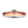 Ruffoni CON CLASSE üveg fedél, 18 cm, réz
